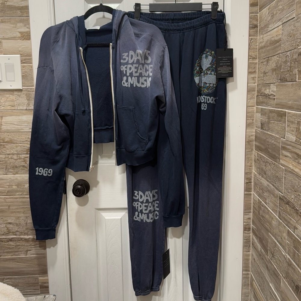NWT LAUREN MOSHI MATCHING JOGGER SET